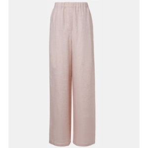 로로피아나 Valerio 리넨 와이드 팬츠 P01081835