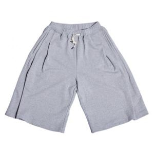 돈애스크마이플랜 DAMP 버뮤다 플리츠 와이드 스웻 쇼츠 반바지_그레이 209072