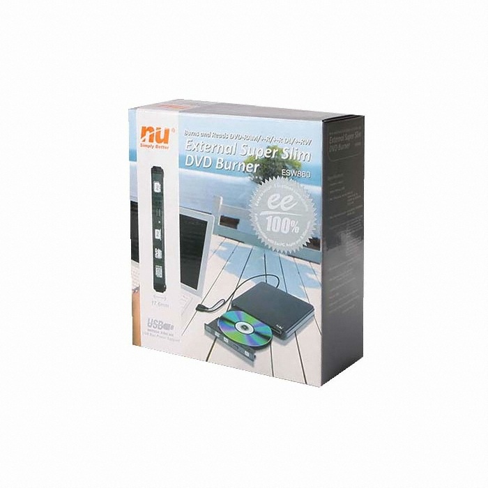 NuTech DVD/CD Writer ESW860 외장형 (정품박스)_이미지