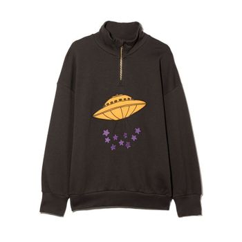 미니로디니 키즈 UFO 자수 반집업 블랙 114724405