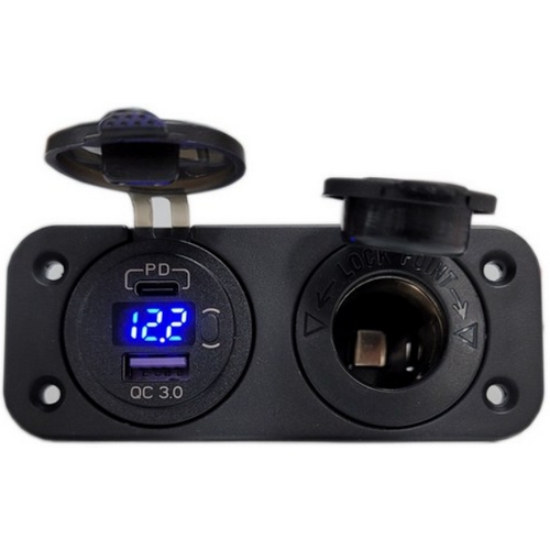  차량용 시거잭 소켓 2구 USB 충전기 MGC-131