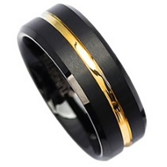 진주모아 텅스텐 써지컬스틸 반지 RTUS01_이미지