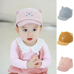 야호 곰돌이 유아 캡모자 46 48cm  204233 조이멀티_이미지