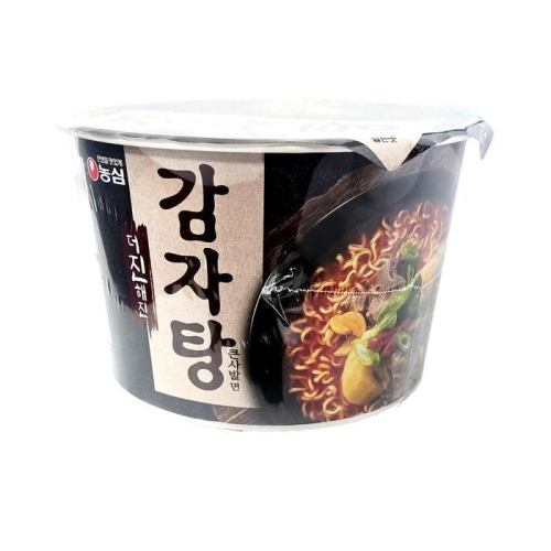농심 감자탕 큰사발면 92g (4개)_이미지