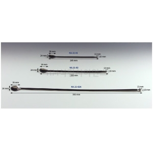  스텐 약품 시약스푼 약 수저 16cm30cm KA11-62