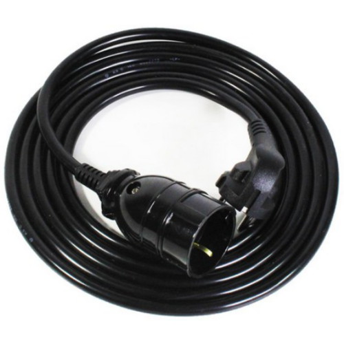 서울전기 원스탑 1구 16A 연장선 고용량 멀티탭 블랙 (5m)_이미지