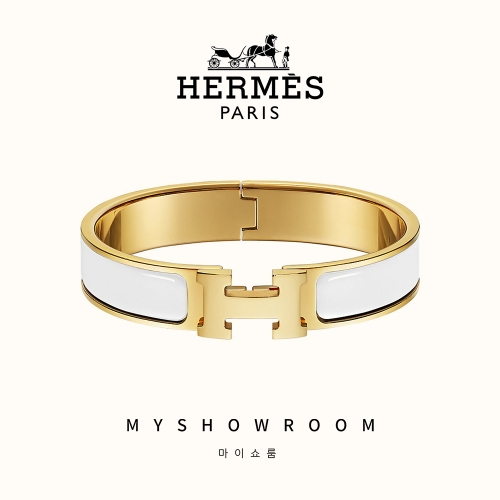 에르메스 클릭아슈 CLIC H 금장 PM 뱅글 팔찌_H700001F 31PM