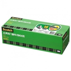 3M 스카치 810 매직 테이프 리필 18mm x 30m이미지입니다. 누르면 해당 게시물로 새창이동합니다.