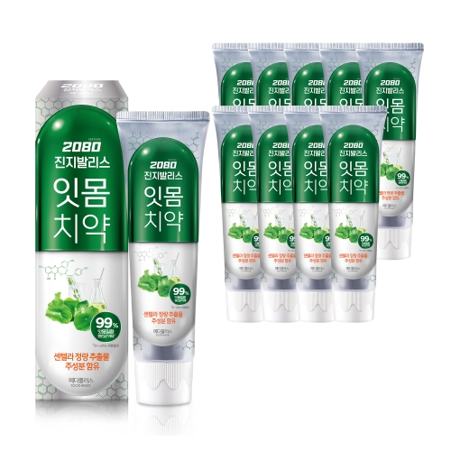 2080 진지발리스 마데카딘 치약 150g