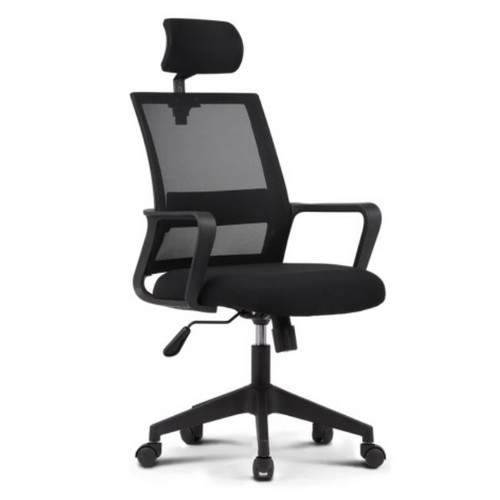 비애노 블랙프레임 책상의자 BM-10H