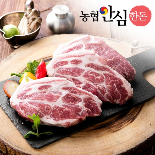 하늘미소축산 농협안심한돈 국내산 냉장 목살 500g [1개]