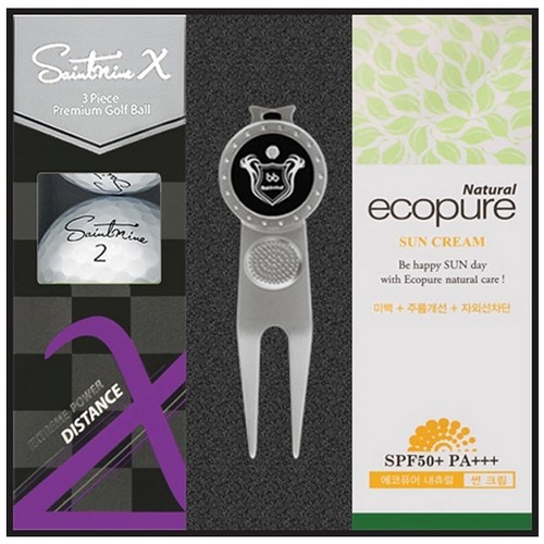 넥센 세인트나인 X 3구+잔디보수기+선크림 세트