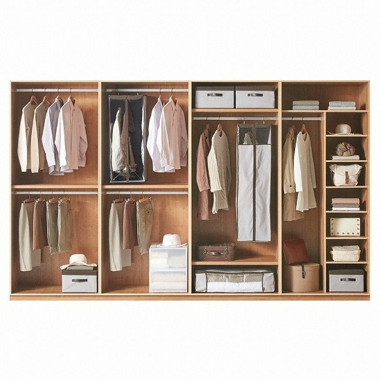 한샘 피카 붙박이장 뉴 갤러리 선반형 (360cm)_이미지