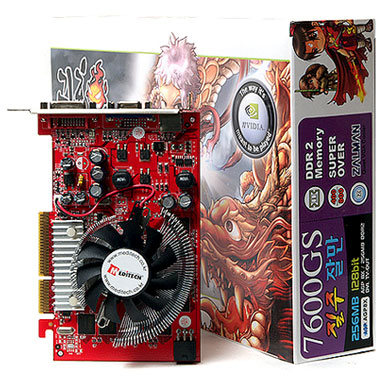 �̵���ũ ������ 7600GS ���� 256MB ��ȥ �߸�
