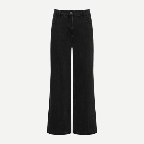 캐리스노트 스퀘어 포켓 와이드 데님 팬츠 그레이 CNESDP102GY_이미지