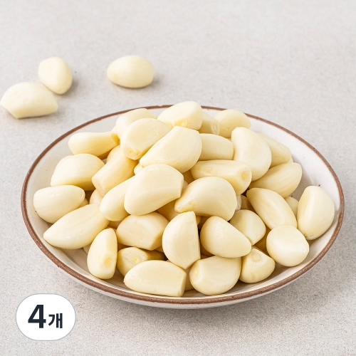 농업회사법인신신팜 꼭지제거 깐마늘 1kg (4개)_이미지