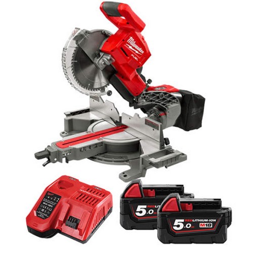 밀워키 M18 FMS254 (5.0Ah, 배터리 2개)