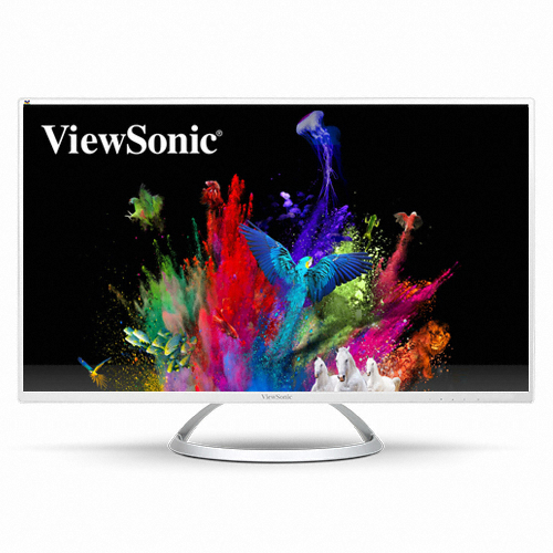 뷰소닉 VX3208 화이트 강화유리 (중고)_이미지
