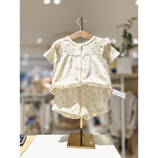 블루독베이비 신상 YE 베리플라워쭈글내의 출산백일조카선물 14637005407 1463700540