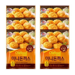 롯데푸드 쉐푸드 미니 돈까스 380g (6개)_이미지