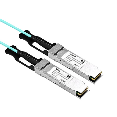 이지넷유비쿼터스 NEXTU 케바론 QSFP 광모듈 케이블 (1m, SFP40G-AOC01)_이미지