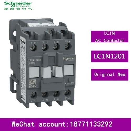 슈나이더 전기 AC 접촉기 LC1N1201B5N LC1N1201M5NLC1N1201Q5N 통제 코일 전압 24V 36V 110V 2..