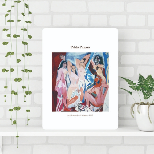 가온 피카소-아비뇽의처녀들 접이식 액자테이블 (80x60cm)