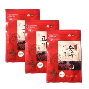 영양고추유통공사 2024년 국내산 경북 예천 태양초 고춧가루 매운맛 3kg (1개)_이미지
