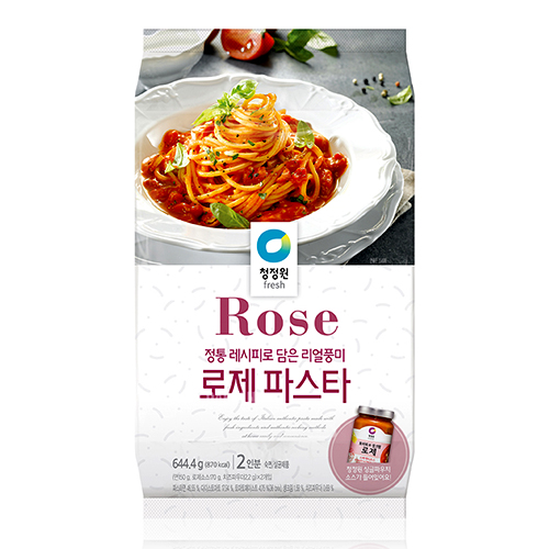대상 청정원 크림 로제파스타 2인분 644.4g (3개)