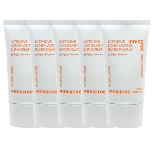이니스프리 인텐시브 롱래스팅 선스크린 EX 60ml (5개)_이미지