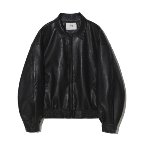 VTWO 8013 비건레더점퍼_블랙 6250111 176908