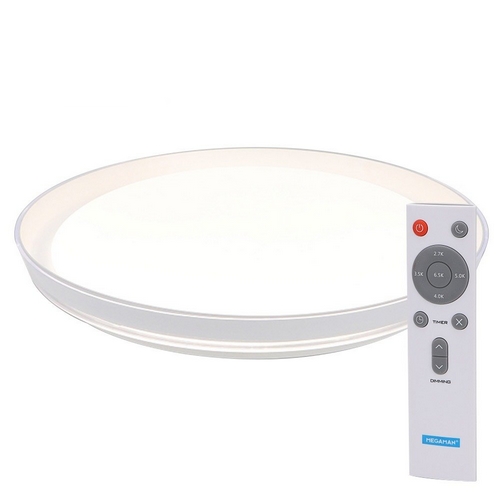비츠온 메가맨 프리미엄 LED 원형 리모컨 방등 60W (50x70cm)_이미지
