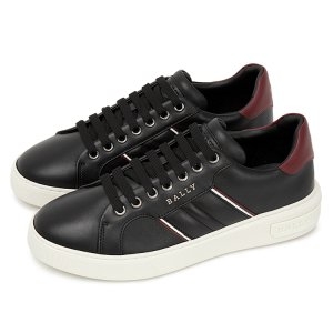 남성 가죽 스니커즈 MEDDY I039 BLACK