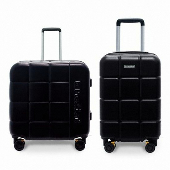 에스비에스코리아 프레지던트 쿠비코 20+24인치 캐리어 세트 5306 (블랙)_이미지