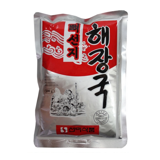 선미식품 따숨 뼈선지해장국 600g (5개)_이미지