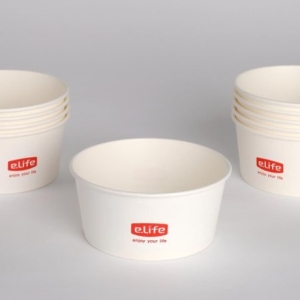 이라이프 분식용기 10개입 520ml 일회용 종이<b>그릇</b>