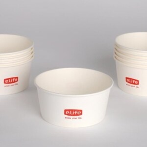 이라이프 분식용기 10개입 520ml 일회용 종이<b>그릇</b>
