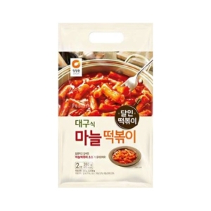 대상 청정원 대구식 마늘떡볶이 380g (2개)