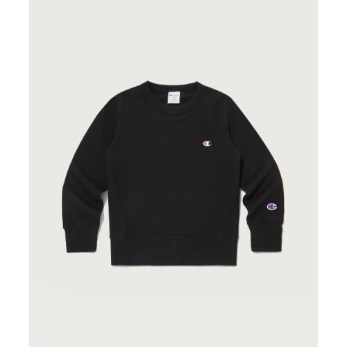 KIDS 키즈 C로고 프렌치테리 크루넥 스웨트셔츠 Black CKTS3FK01BK 621608
