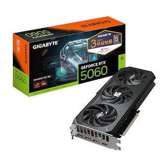 GIGABYTE 지포스 <b>RTX</b> <b>5060</b> GAMING OC D7 <b>8GB</b> 피씨디렉트