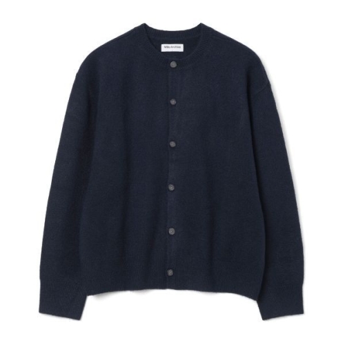 밀로 MILLO ARCHIVE 크롭 무브 가디건 네이비 ML315NAV 204914