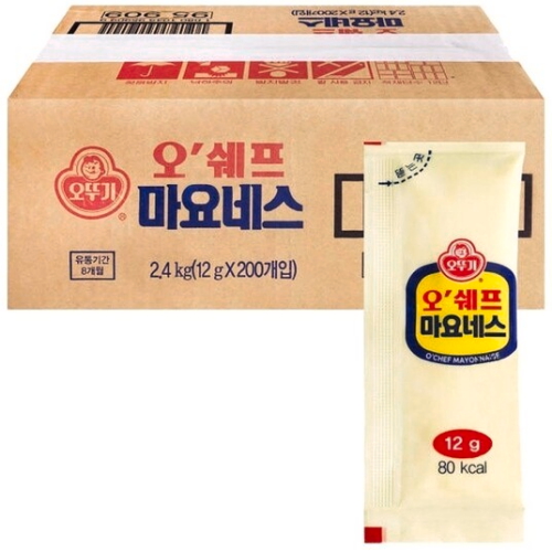오쉐프 마요네스 12g (200개)_이미지