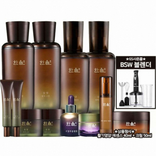 아모레퍼시픽 한율 송담 탄력 스킨+블렌더 11종 세트