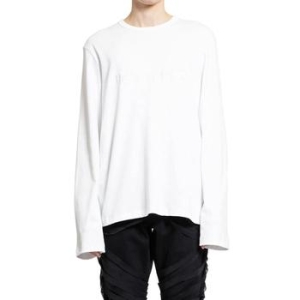 헬무트랑 긴팔 티셔츠 O06HM511100 Free Bianco