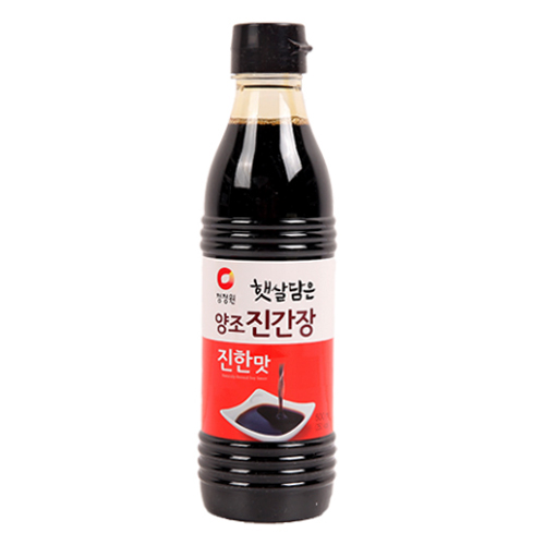 청정원 햇살담은 양조 진간장 진한맛 500ml (1개)_이미지