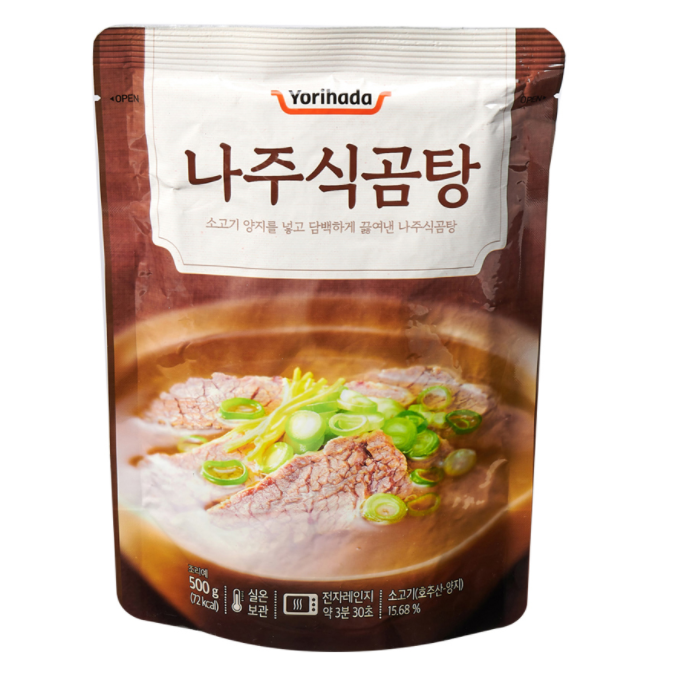 요리하다 나주식 곰탕 500g (1개)_이미지