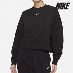 나이키 티셔츠 Z2DJ7666-010 우먼 스포츠웨어 컬렉션 에센셜 오버사이즈 플리스 크루