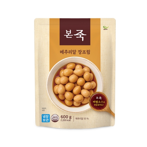 본죽 메추리알 장조림 600g (1개)