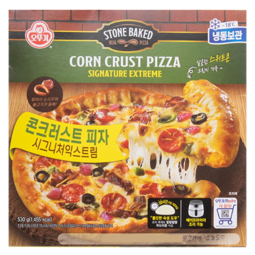 오뚜기 시그니처 익스트림 콘크러스트 피자 530g (5개)_이미지