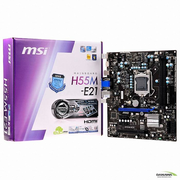 MSI H55M-E21 대원씨티에스_이미지